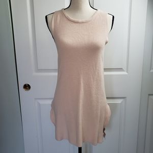 The Limited long Sweater tank peach